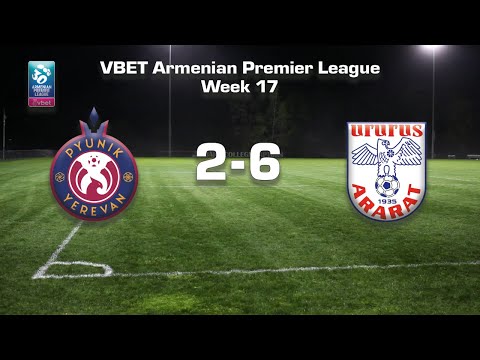 Pyunik - Ararat 2:6, Vbet Armenian Premier League 2021/22, Week 17