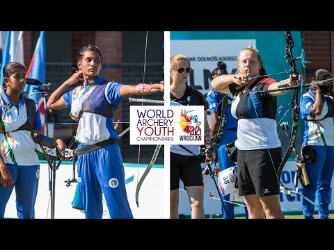 India v Germany — recurve cadet women's team bronze | Wroclaw 2021 World Archery Youth Championships