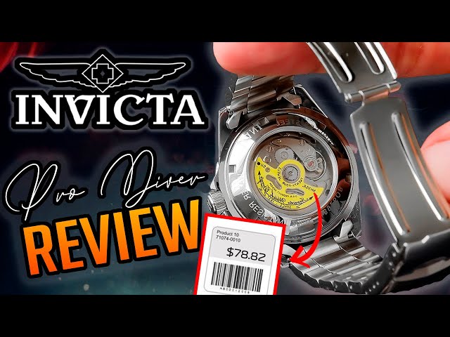 Vídeo relacionado con Invicta Pro Diver Reloj Automático para Hombre de acero inoxidable - 40mm