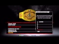 WWE 13 - How to Create a Championship - New ...