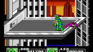 NES Longplay - Teenage Mutant Ninja Turtles 3 -Twoplayermode
