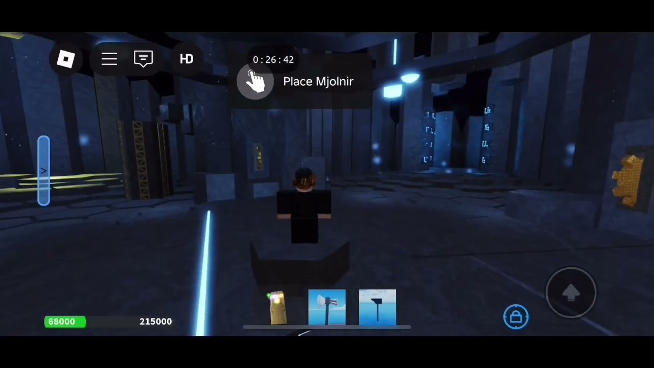 How to get new upgraded weapons + showcase | infinity gauntlet | thanos simulator (Roblox)