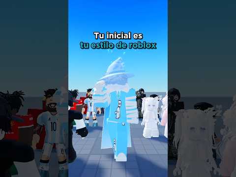 Tu inicial, tu estilo de roblox | parte 1 #roblox #robloxshorts #robloxedit #fyp #estilo