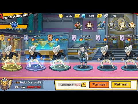 TOP ARENA ASOSIASI SERVER 003 || One Punch Man The Strongest Man