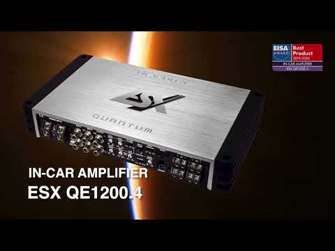 EISA Award  "IN-CAR AMPLIFIER" ESX QE1200.4