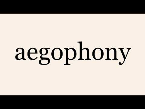 aegophony