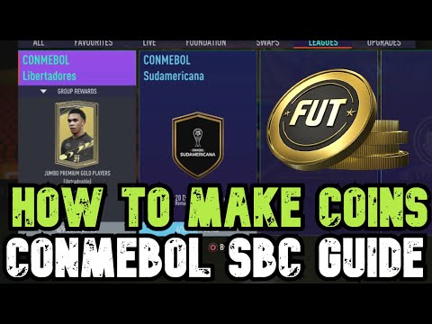 HOW TO MAKE COINS ON THE CONMEBOL LEAGUE SBC'S: A BEGINNERS GUIDE IN FIFA 21 Ultimate Team!