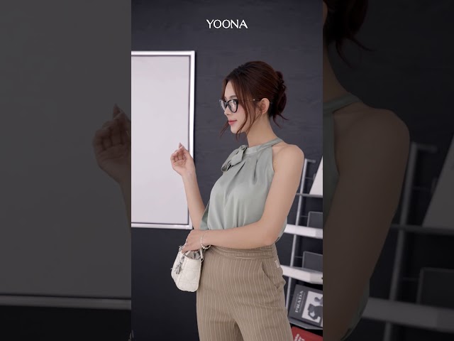 NH7V623- Quần twill silk