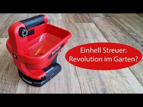 Einhell GE-US 18 Li-Solo Cordless Universal Spreader in Practical Testing