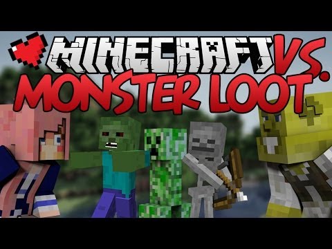 EPIC Monster Loot in Minecraft VS.!