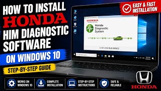 Honda HIM Diagnosesoftware auf Windows 10 installieren – Anleitung