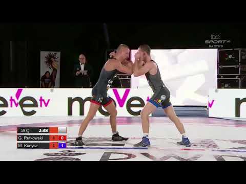 GR 59 kg: G. Rutkowski VS M. Kunysz (3/9)