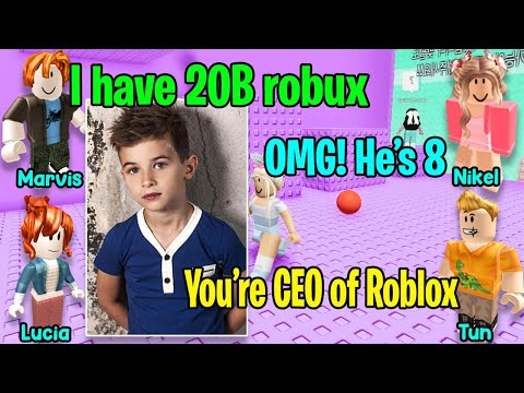 🥓 TEXT TO SPEECH 🥓 I'm An 8 Years Old Boy Become The CEO Of Roblox 🥓 Roblox Story #528