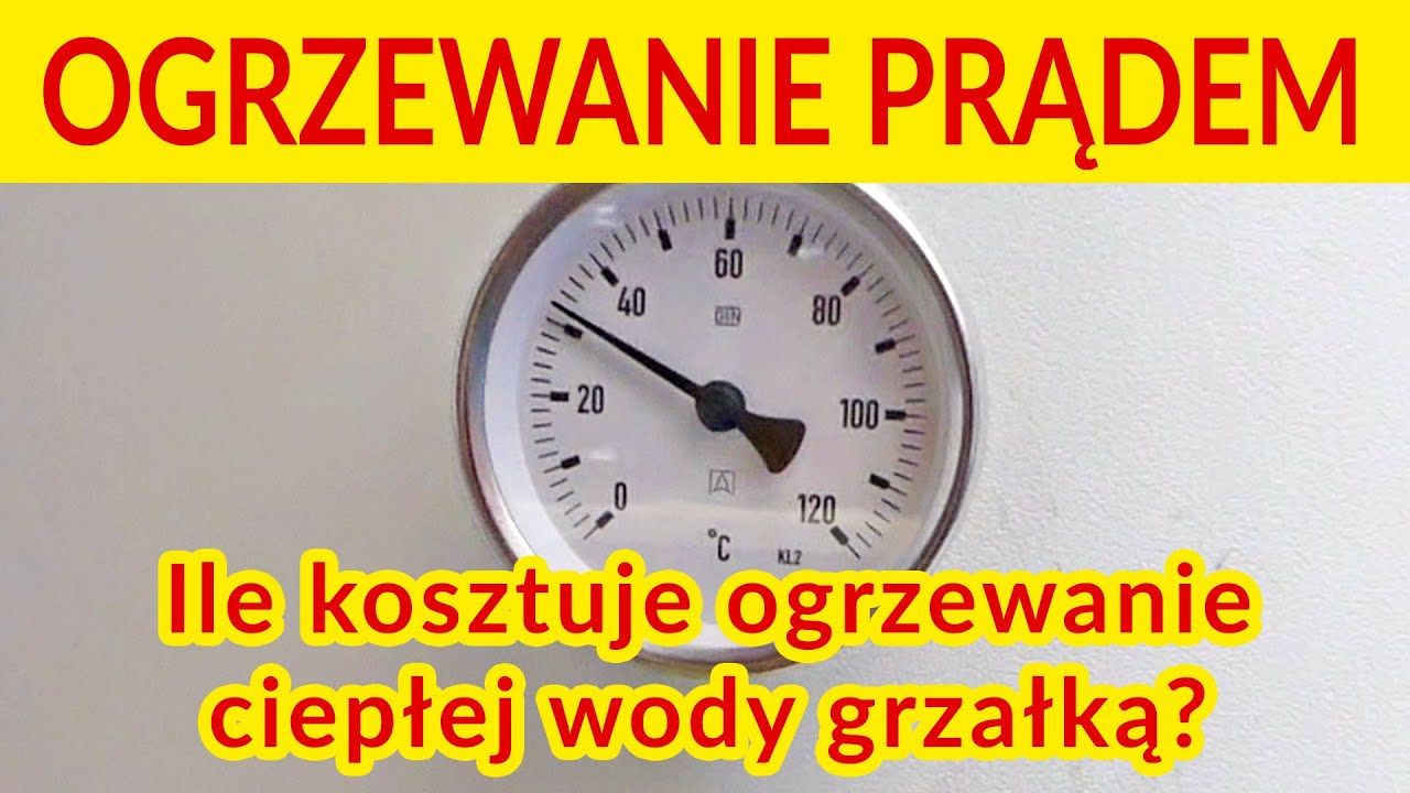 Ile kosztuje ogrzewanie ciepłej wody grzałką elektryczną