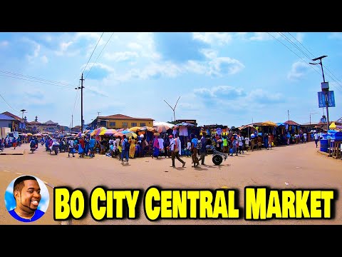 BO CITY CENTRAL MARKET - Southern Sierra Leone 🇸🇱 🌍 VLog 2022 - Explore With Triple-A