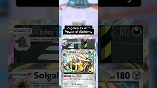 Solgaleo ex with Power of Alchemy, bye bye oricorio #pokemontcgpocket