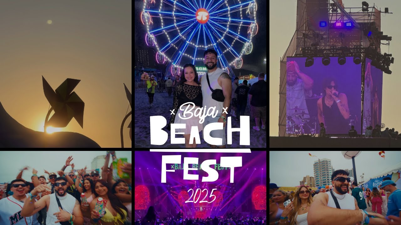 BAJA BEACH FEST 2025 VLOG (3-DAY GA+ EXPERIENCE)