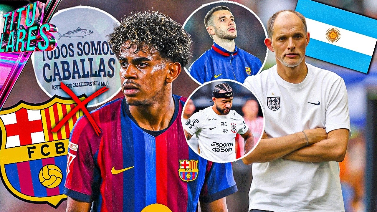 Lamine dijo NO a camisetas ¿Qué tiene Joan? | Aún dolido por Argentina | Falla Depay y piden echarlo