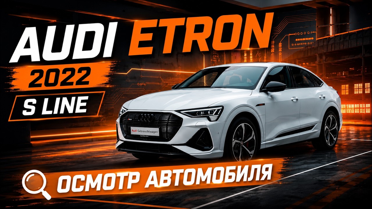 Audi E-tron 2022 Осмотр автомобиля - Хороший ли вариант за 34.000€ ?