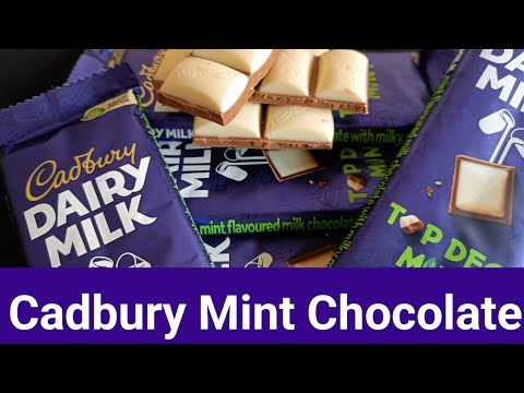 Mint Chocolate from Cadbury 2022 🍫 | Unboxing | Top Deck Mint Dairy Milk