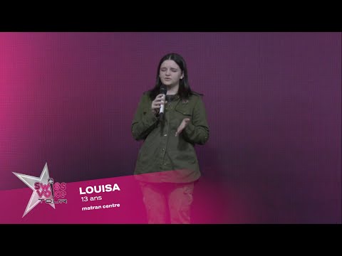 Louisa 13 ans - Swiss Voice Tour 2023, Matran Centre