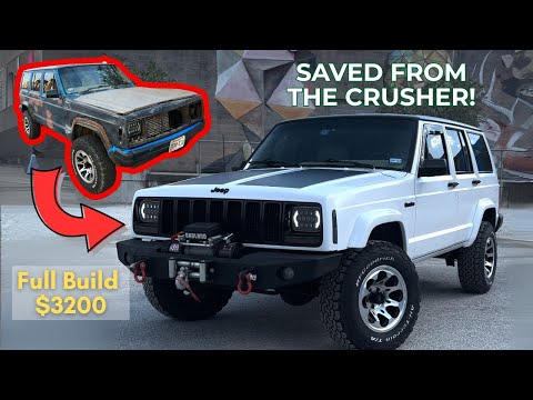 Thumbnail for Budget Build - Junkyard Jeep Cherokee XJ Rescue and Restoration by Jeep