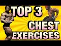 TOP 3 CHEST EXERCISES | TRAIN WITH ME