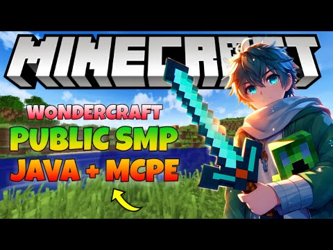 EPIC Minecraft SMP with Public Java + Mcpe Server 🟠