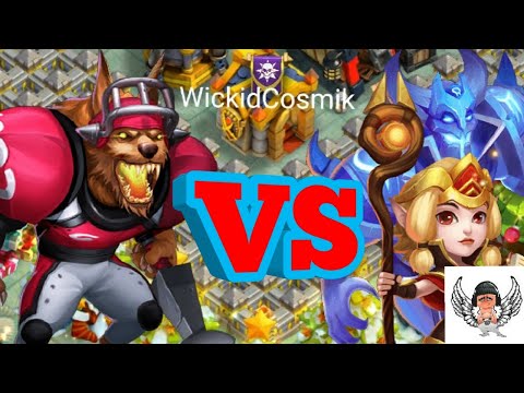 Anubis vs Espirita | Gameplay Comparison | Update Aftermath [CASTLE CLASH]