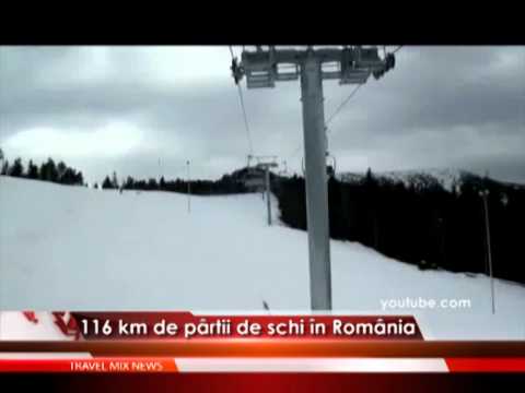 116 km de pârtii de schi în România – VIDEO