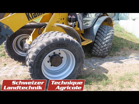 Breitreifen «Ridemax» von BKT an einem Radlader