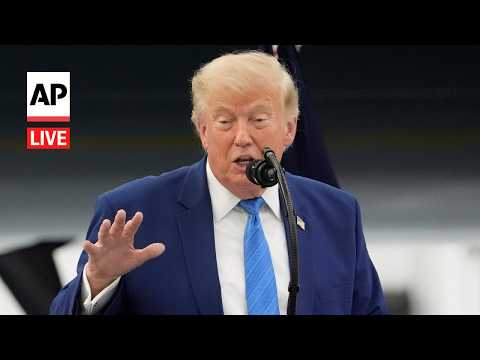 LIVE: Trump speaks at Mack Trucks manufacturing plant in Pennsylvania