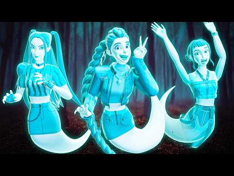 RUMI, MIRA Y ZOEY, ¡PERO SON FANTASMAS! Kpop Demon Hunters Animation