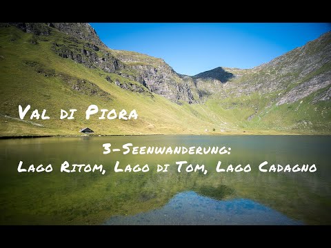 3 Seenwanderung im Kanton Tessin : Lago Ritom, Lago di Tom, Lago Cadagno im Val Piora
