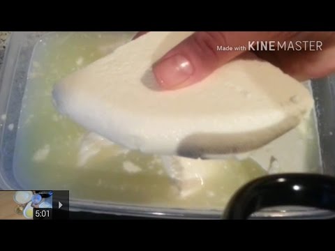 الجبنة العكاوي والنابلسية بدون منفحة بس باللبن akawwi and  nabulsie cheese recipes