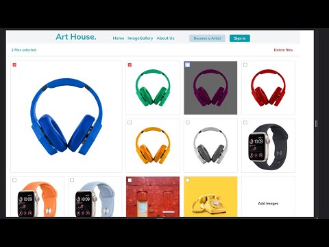 React Image Reordering Grid Drag and Drop