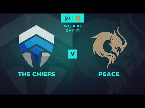 The Chiefs vs Peace | Regular Season Week 3 Day 1 | 2022 LCO Split 1 Delivered by Menulog