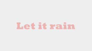 Tinchy Stryder Let It Rain lyrics