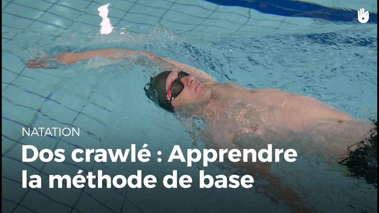 Apprendre la technique de base Comment nager le dos crawlé Sikana