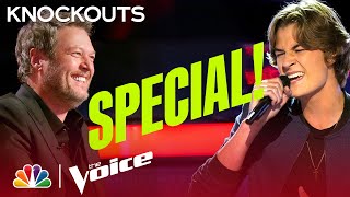Brayden Lape's Heartfelt Performance of Brett Young's "Mercy" | The Voice Knockouts 2022