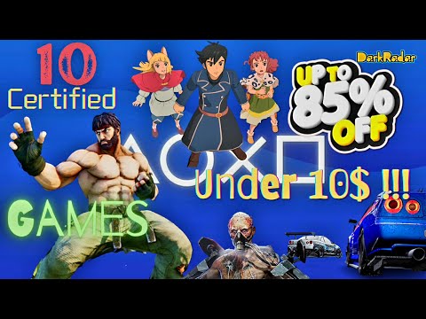 PS Store Massive Summer SALE 10 Games UNDER 10 Dollars $$$