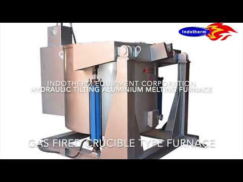 Crucible Melting Tilting Furnace