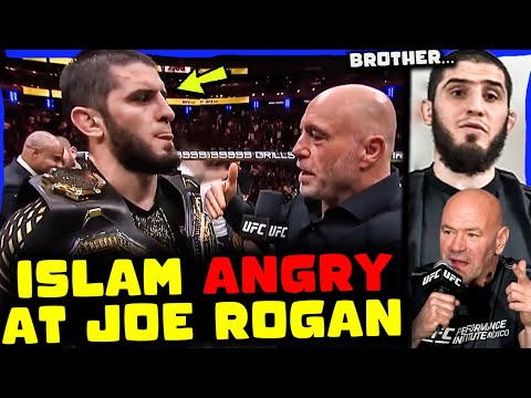Islam Makhachev ABSOLUTELY SNAPS On Joe Rogan After UFC 322 Interview, Dana White GETS INVOLVED!