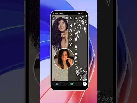 Birthday Instagram story ideas 💡😱 || SR Creative's Ideas #shorts #instagram