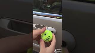 Unlock your car with a tennis ball