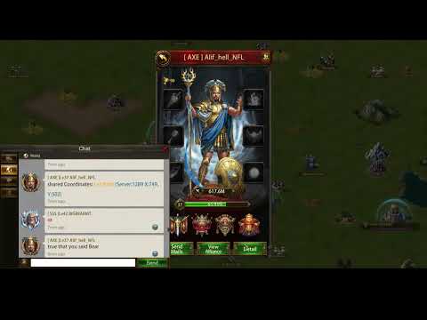 Evony Server 1289 Cheater using Iscout