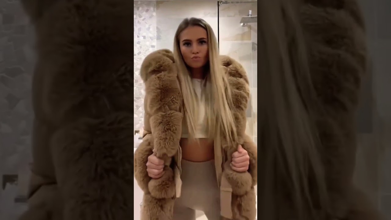 Fur parka