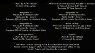 Sinister soundtrack - Christopher Young - end credits