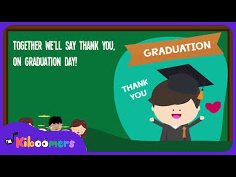 Thank You Teachers Song for Kids | Kindergarten Graduation Songs for Children | The Kiboomers