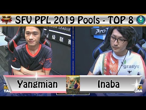 SFV PPL 2019 Pools - TOP 8｜ALUS Yangmian (Zeku) vs TEAM IXA Inaba (Ibuki/Urien)